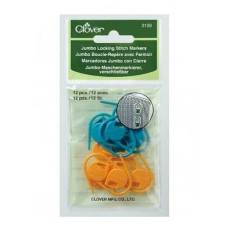 Znaczniki do robótek CLOVER agrafka duże