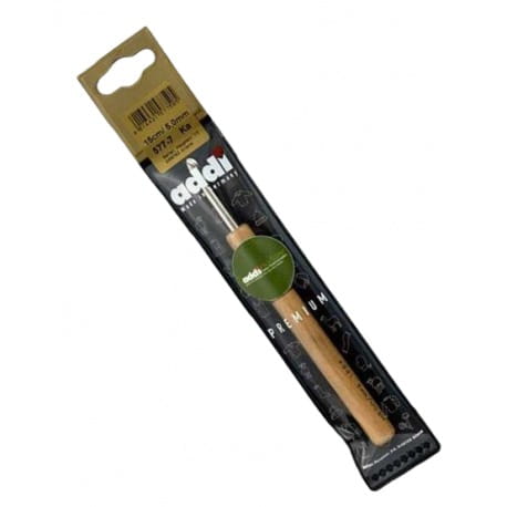 Szydełko aluminiowe z drewnianą rączką ADDI 5mm