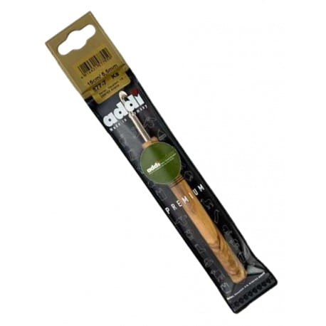 Szydełko aluminiowe z drewnianą rączką ADDI 5,5mm