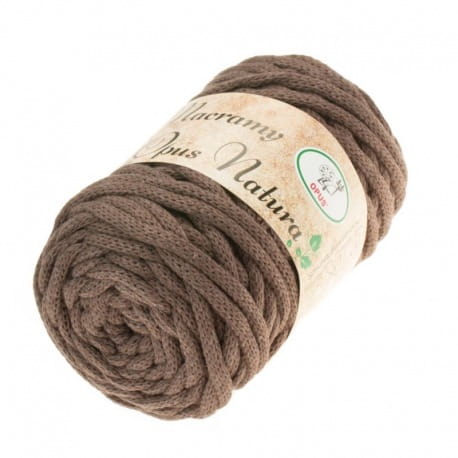 Macrama 5mm 117 brązowy