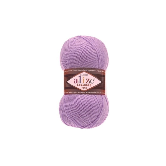 Alize Lanagold Fine 166 lawenda
