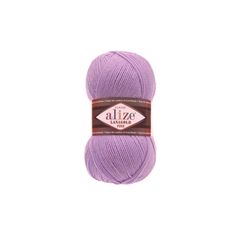 Alize Lanagold Fine 166 lawenda