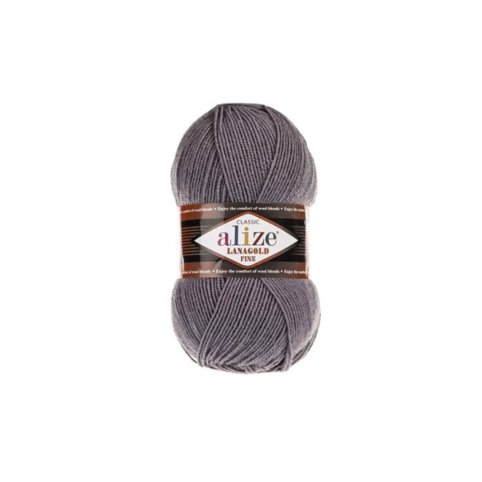 Alize Lanagold Fine 348 stalowy