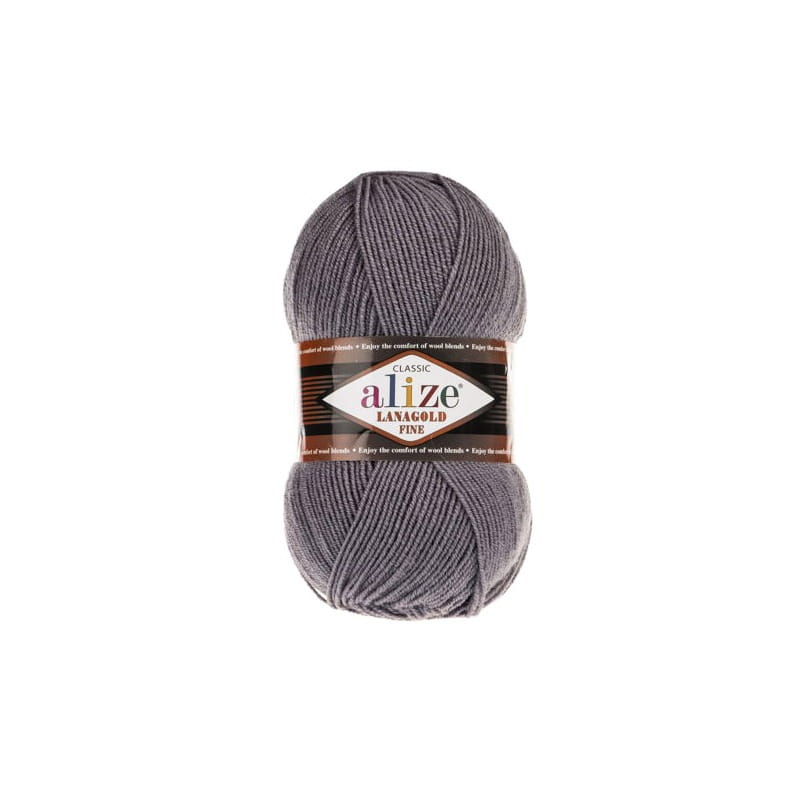 Alize Lanagold Fine 348 stalowy