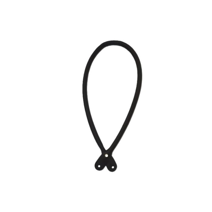 Rączki z eko skóry 65cm czarne