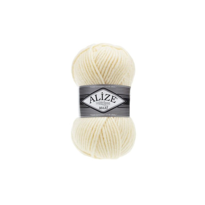 Alize Superlana MAXI 01 krem