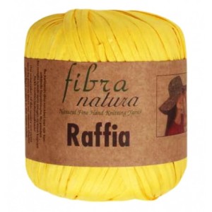 Raffia Fibra Natura 116-18 żółty