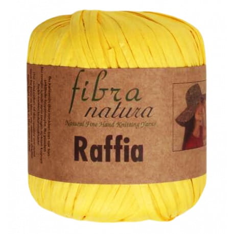 Raffia Fibra Natura 116-18 żółty