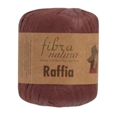 Raffia Fibra Natura 116-03 brązowy