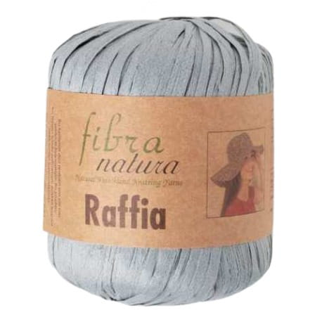 Raffia Fibra Natura 116-11 jasny szary