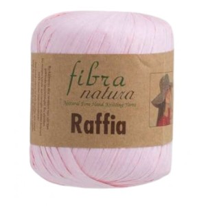 Raffia Fibra Natura 116-17 jasny róż