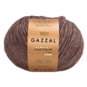 Gazzal Alpaca Air 77 brązowy