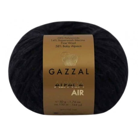 Gazzal Alpaca Air 80 czarny