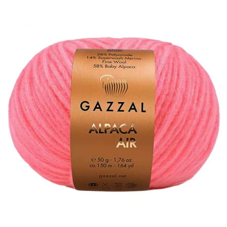 Gazzal Alpaca Air 85 cukierkowy róż