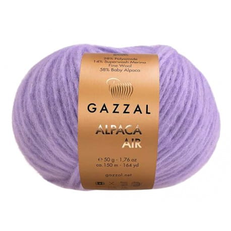 Gazzal Alpaca Air 90 fioletowy