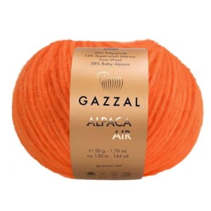 Gazzal Alpaca Air 93 pomarańczowy