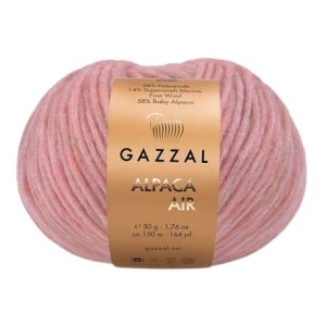 Gazzal Alpaca Air 94 brudny róż
