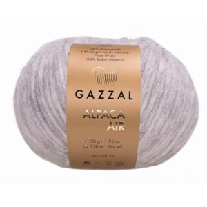 Gazzal Alpaca Air 78 jasny szary