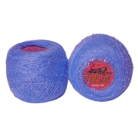 Kaplan kordonek metalizowany niebieski