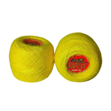 Kaplan kordonek metalizowany żółty