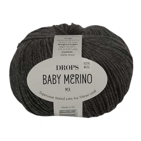 Drops Baby Merino 20 grafitowy
