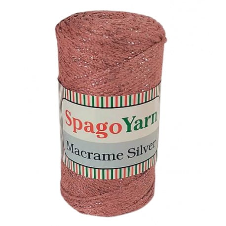 Spagoyarn Macrame Silver 143