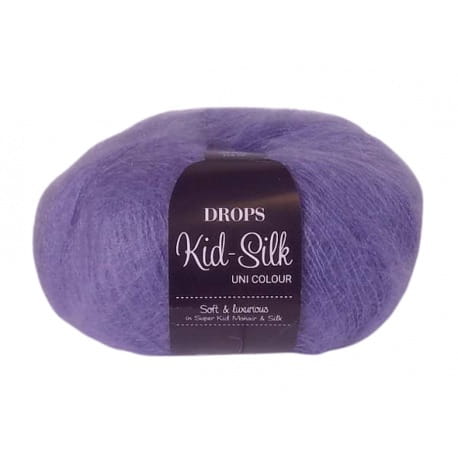 DROPS Kid Silk 11 fioletowy