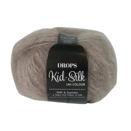 DROPS Kid Silk 12 ciemny beż