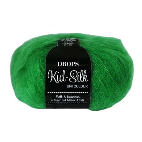 DROPS Kid Silk 48 zielony