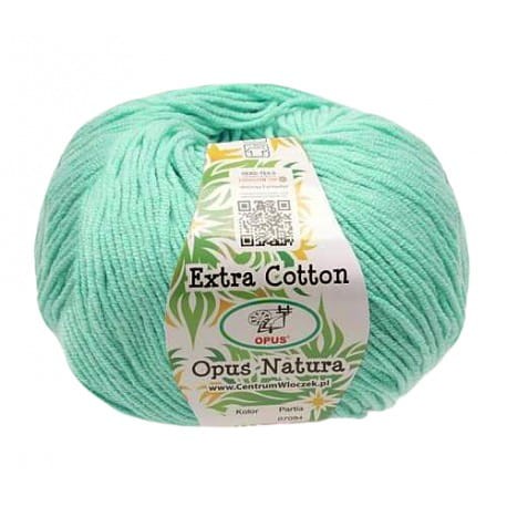 Extra Cotton Opus Natura 44 miętowy