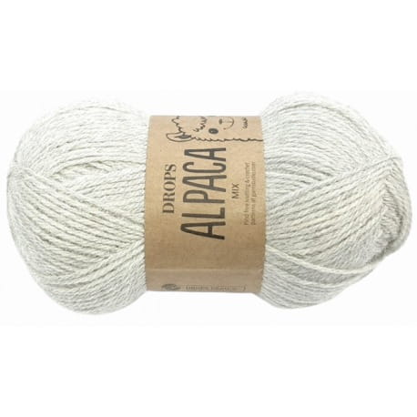 Drops Alpaca Mix 9020 popielaty
