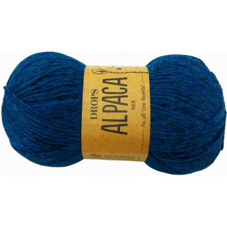 Drops Alpaca Mix 7240 ciemny morski