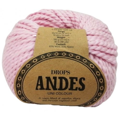 Drops Andes 3145 pudrowy róż