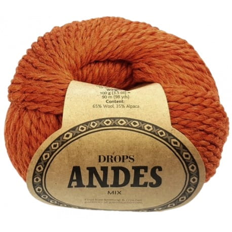 Drops Andes Mix 2920 pomarańczowy