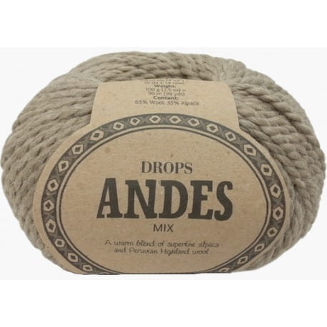 Drops Andes Mix 0619 beżowy
