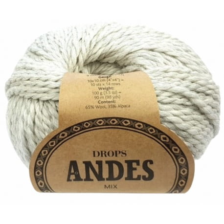 Drops Andes Mix 9020 perłowy