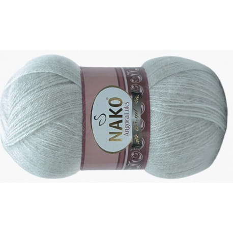 Nako Angora Luks 969 popielaty