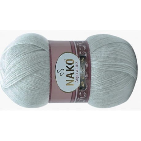 Nako Angora Luks 969 popielaty