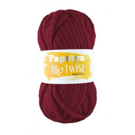 Papatya Big Twist 3230 bordowy