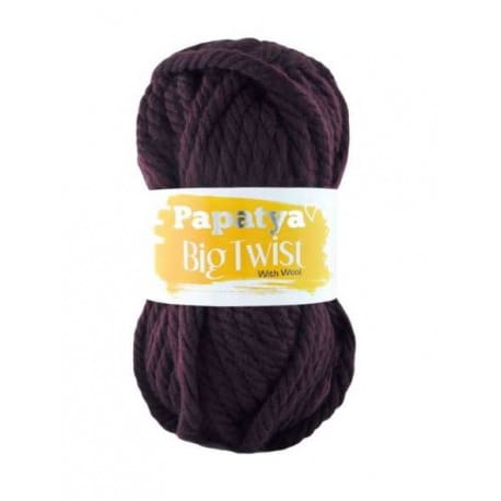 Papatya Big Twist 3290 śliwkowy