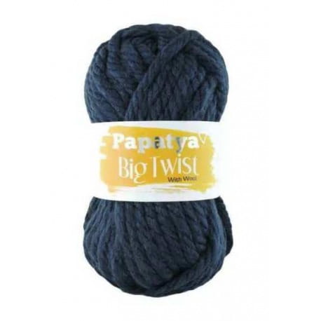 Papatya Big Twist 55270 granatowy