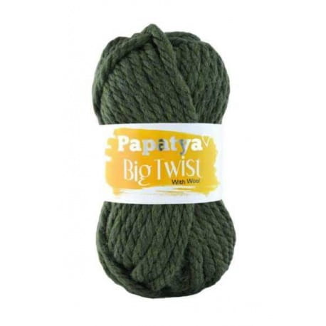Papatya Big Twist 56950 zgniła zieleń