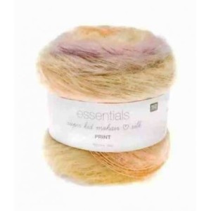 RICO DESIGN Essentials Super Kid Mohair Loves Silk Print 007