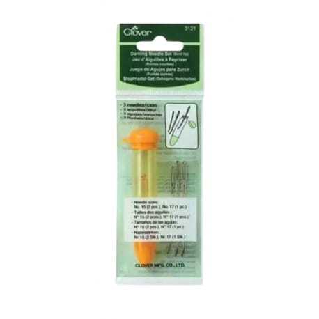 Igły ręczne do wełny CLOVER - zakrzywione