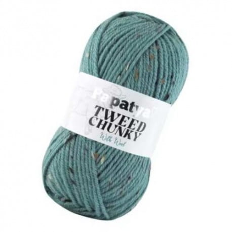 Papatya Tweed Chunky 6630 mietowy