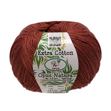 Extra Cotton Opus Natura 84 brązowy
