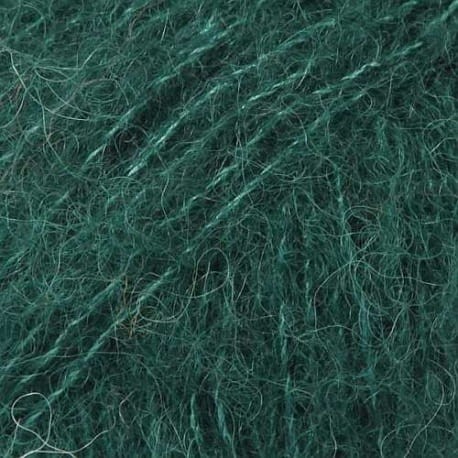 DROPS Brushed Alpaca Silk 11 butelkowa zieleń