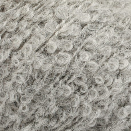 Drops Alpaca Boucle Mix 5110 jasny szary