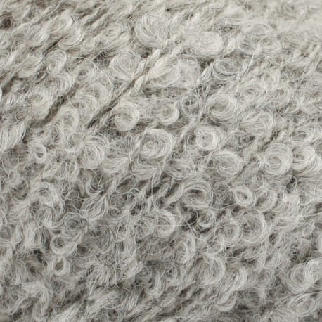 Drops Alpaca Boucle Mix 5110 jasny szary