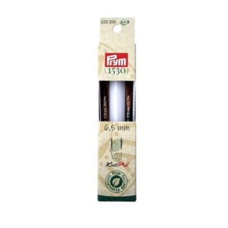 Druty wymienne 11,60cm KnitPro Prym Natural 6,5mm